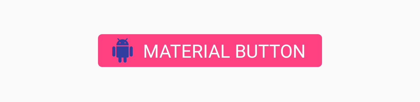 Material Button with app:iconTintMode attribute