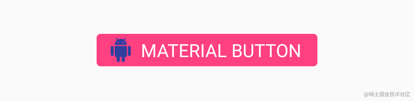 Material Button with app:iconTintMode attribute