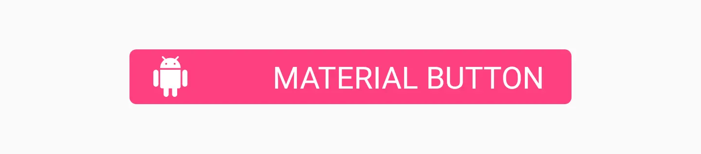 Materail Button with app:iconPadding attribute