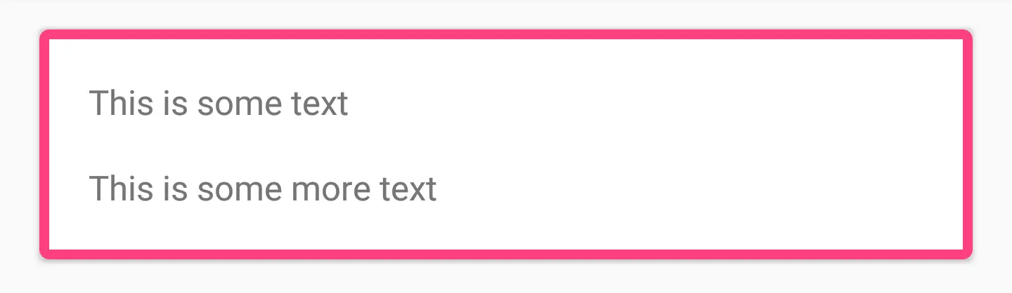 Material Card View with app:strokeWidth style