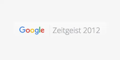 Google zeitgeist 2012
