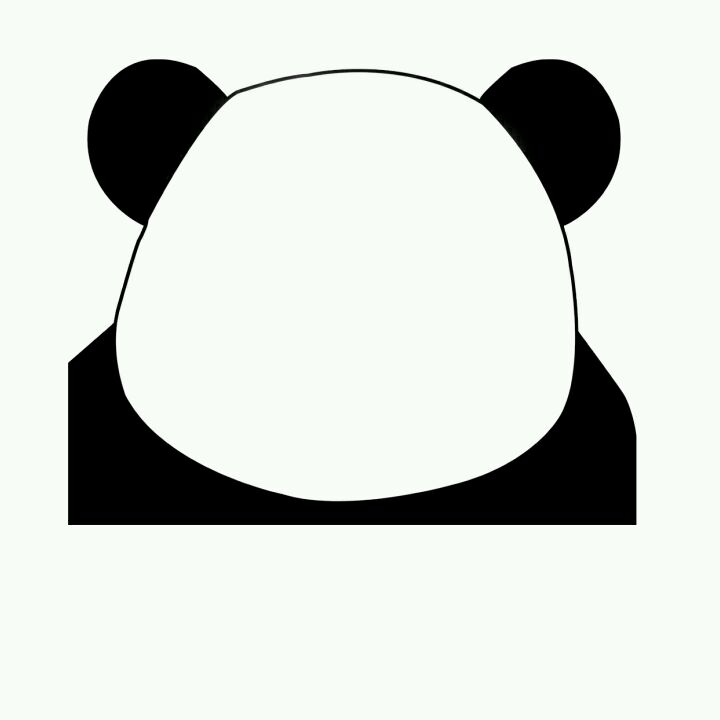 熊猫头模板