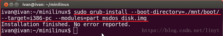 图6：grub-install命令运行过程