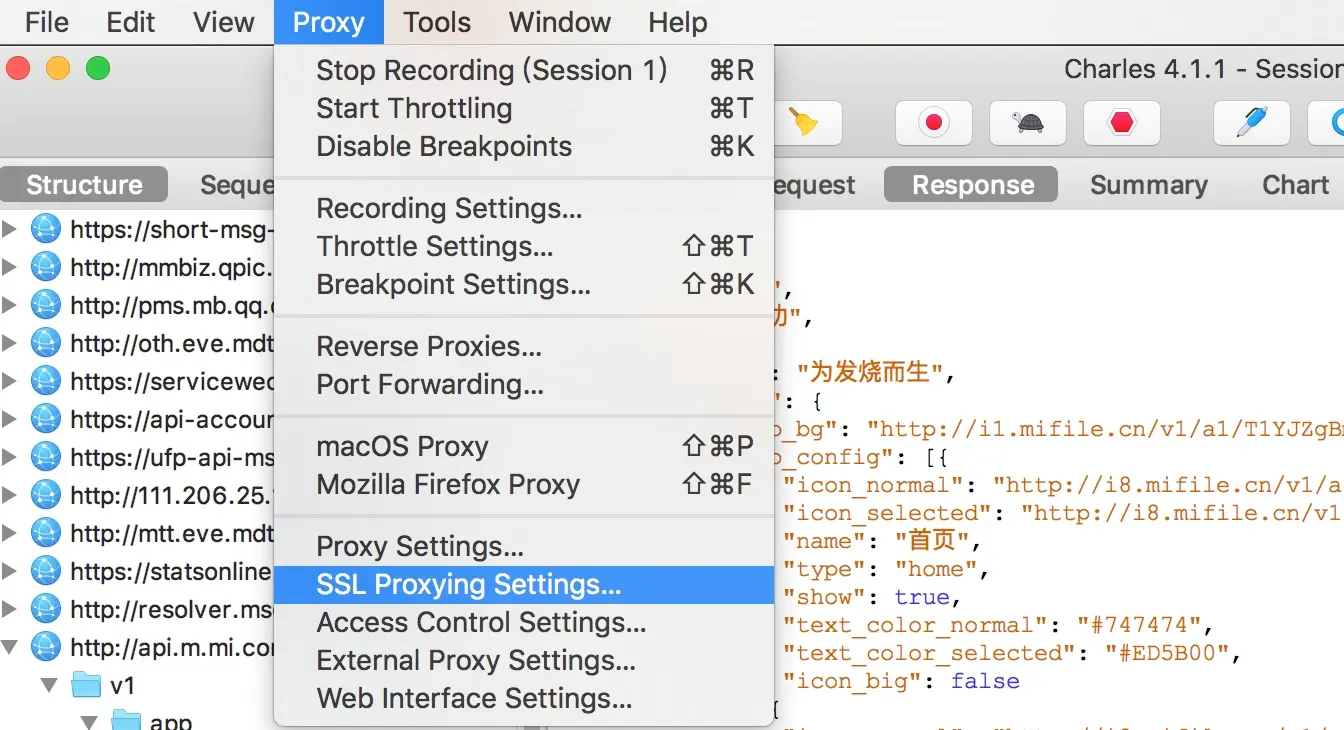 打开ssl代理设置