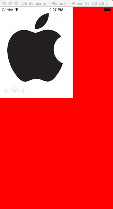 logoImageView的尺寸不正确