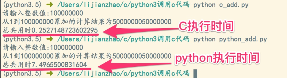c与python对比