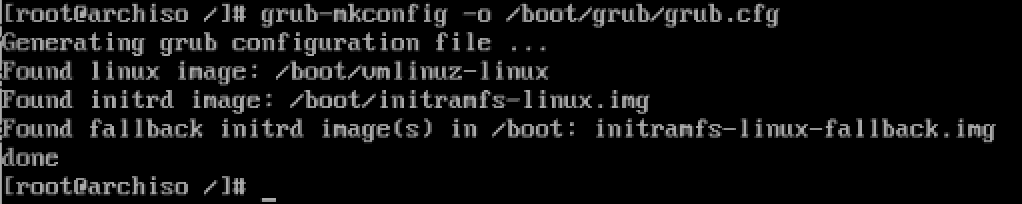 生成默认配置文件