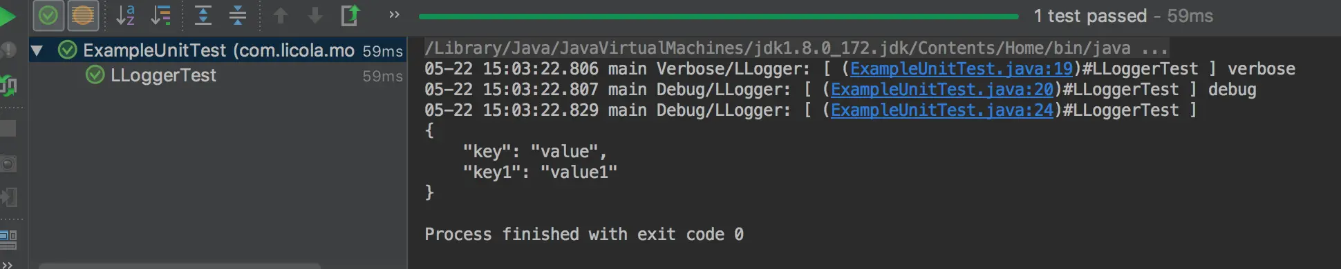 java环境-log信息