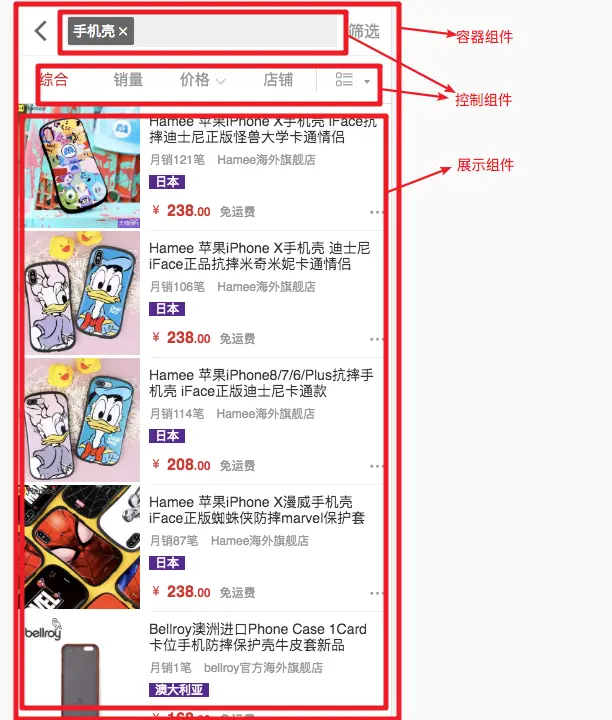 react-按职能划分组件