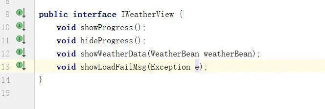 IWeatherView