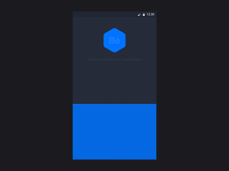 启动页与登录注册页面的结合设计