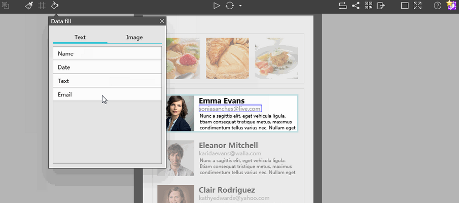 Mockplus的“形状”或 “面板”组件