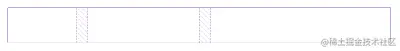 Screenshot of Firefox's grid inspector that shows three colums of different width.