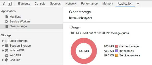 fstorage quota