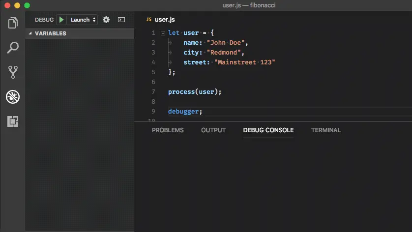 IntelliSense for Logpoint expressions