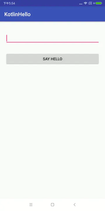 Kotlin Hello version 2