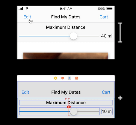 顶部滑块约束存在冲突