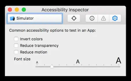 Accessibility Inspector