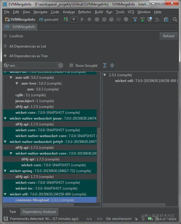 maven helper