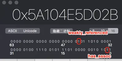 has_assoc和weakly_referenced的变化
