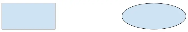 A rectangle
and a semi-ellipse are both convex sets.