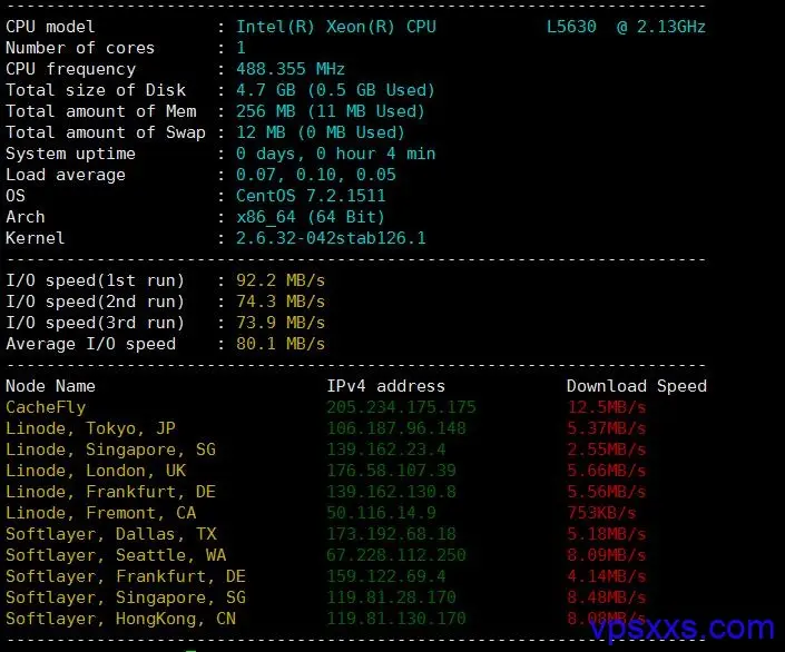 russian-cloud硬件配置