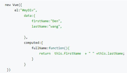 Vue中computed VS watch 区别 及computed VS method区别