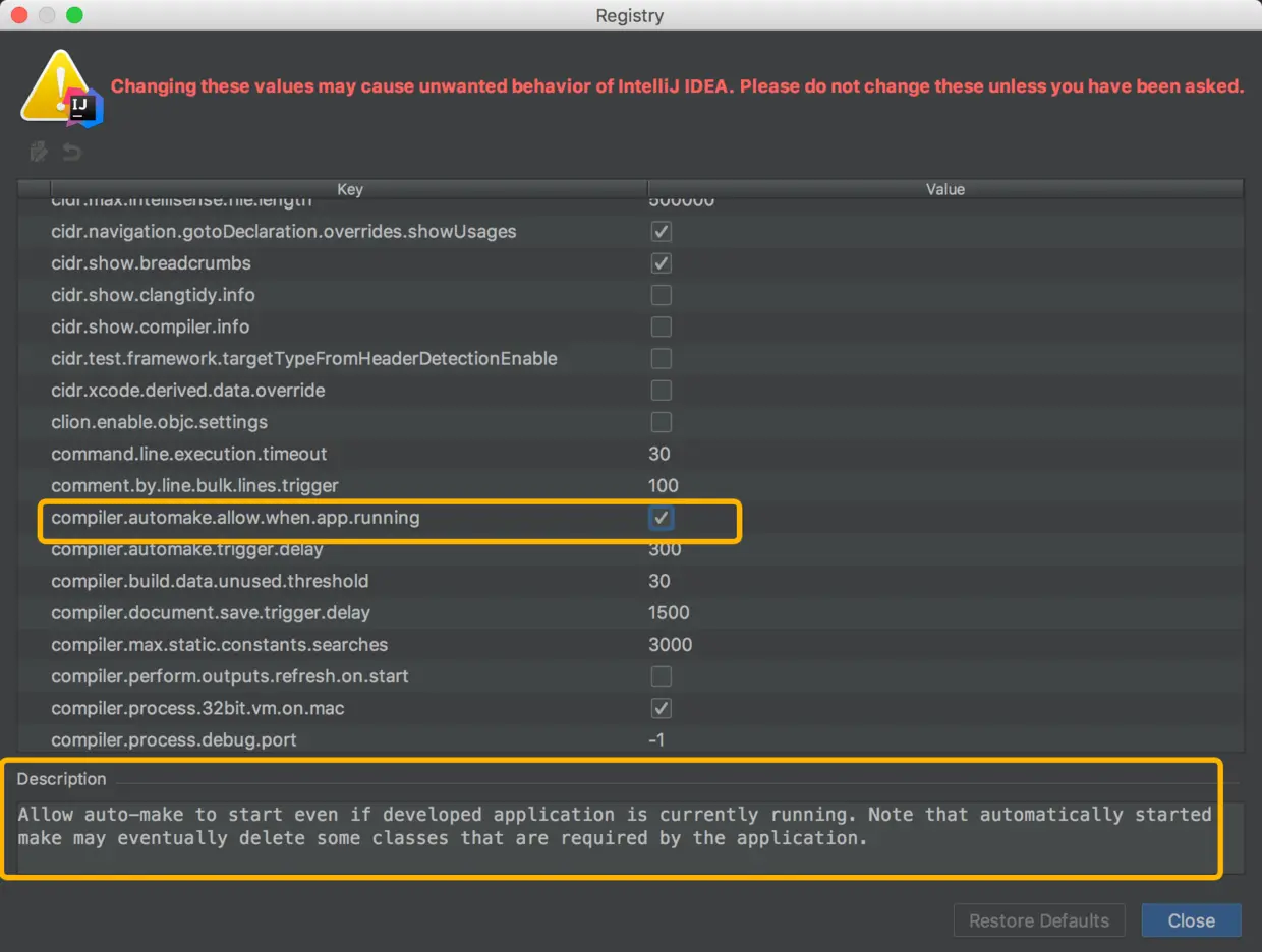 设置IDEA自动编译 