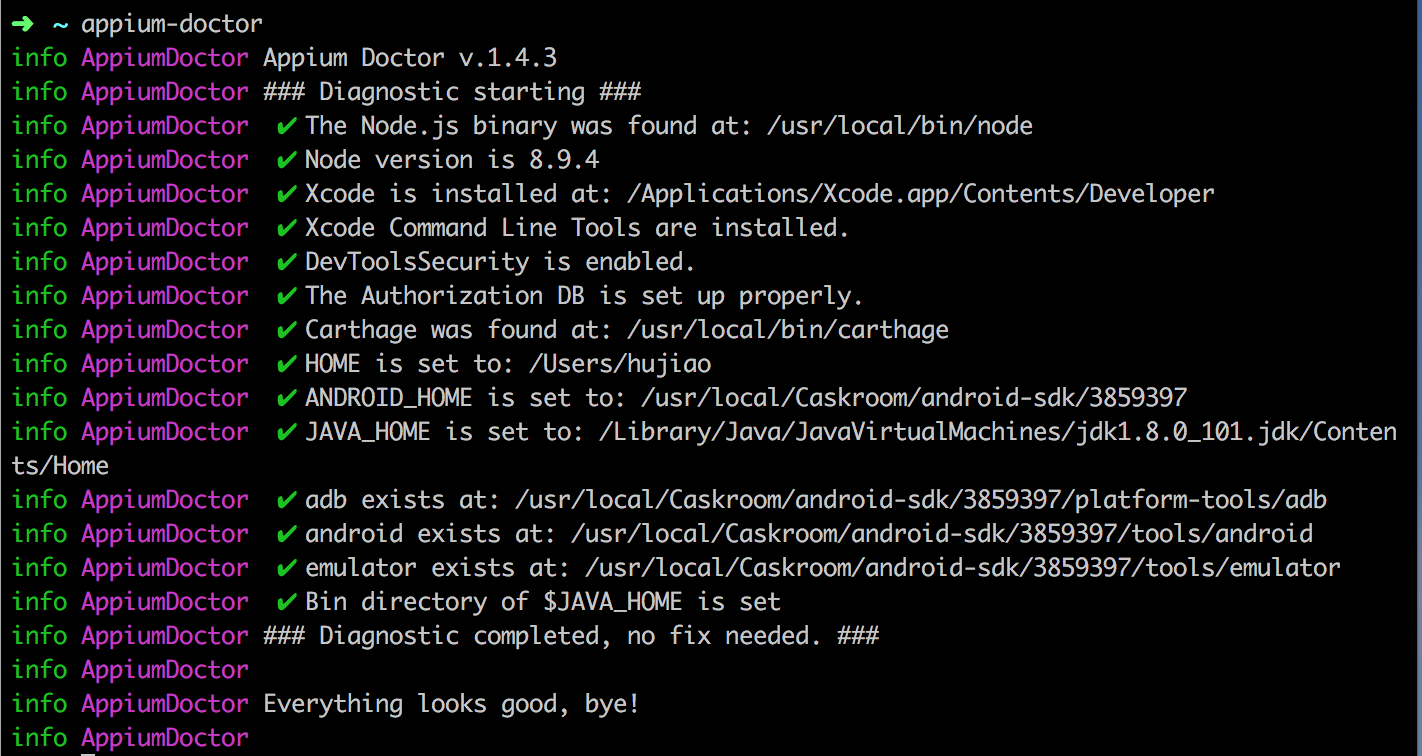 appium-doctor-ok