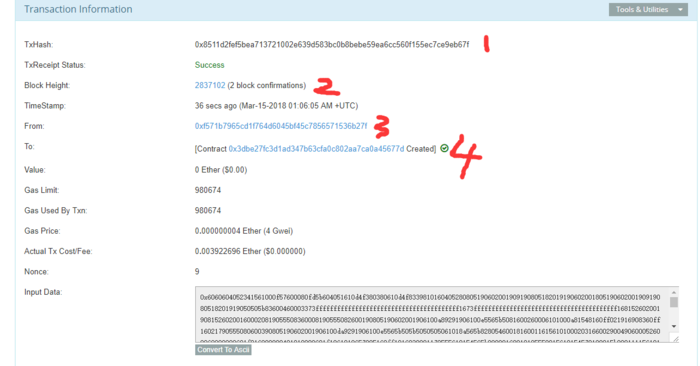 以太坊开发代币