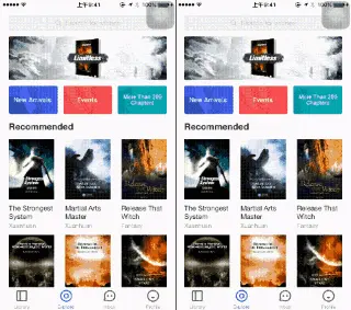 引入 localStorage 后的页面加载对比