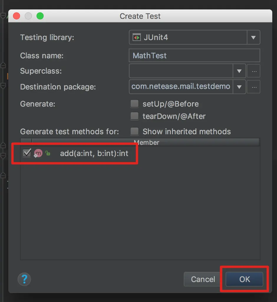 创建测试方法(3)