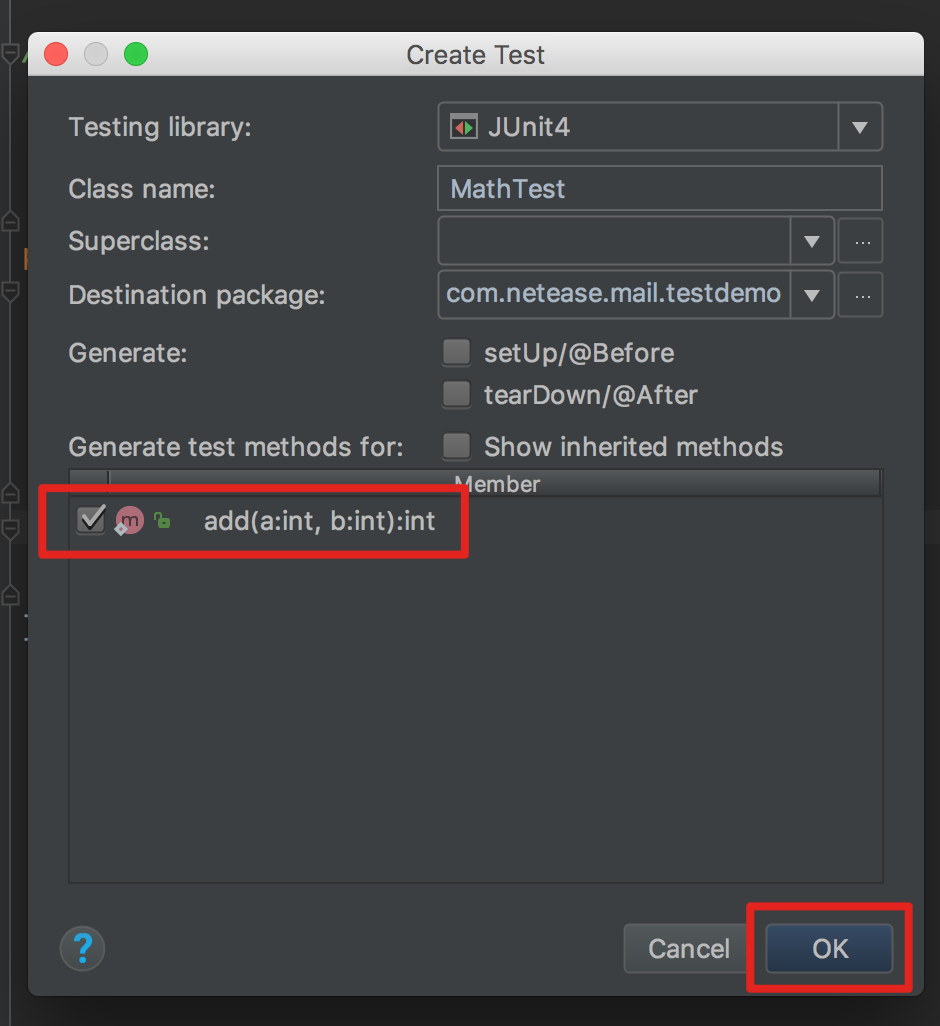 创建测试方法(3)