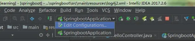 Edit Configurations...