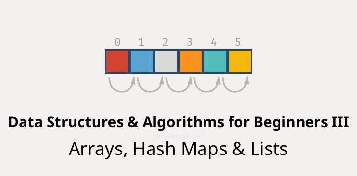 Data Structures for Beginners: Arrays, HashMaps, and Lists