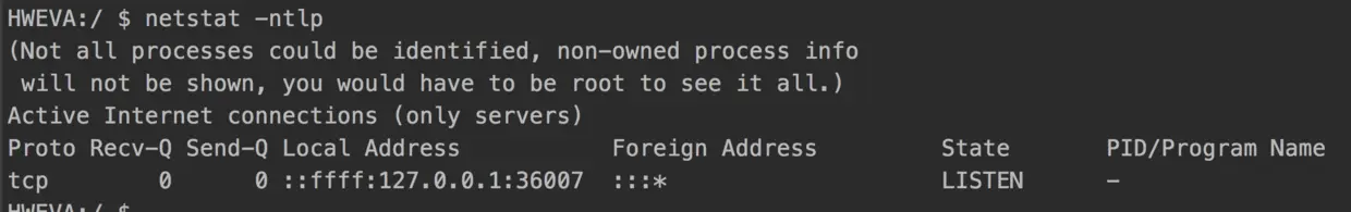 netstat指令