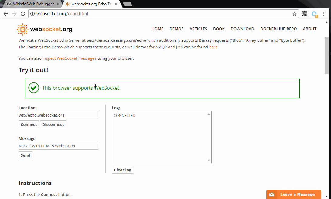 操作发送到客户端的数据包