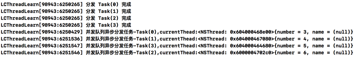 并发队列 异步任务