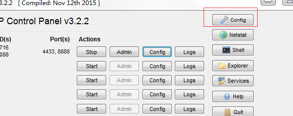 XAMPP <wbr>冲突问题
