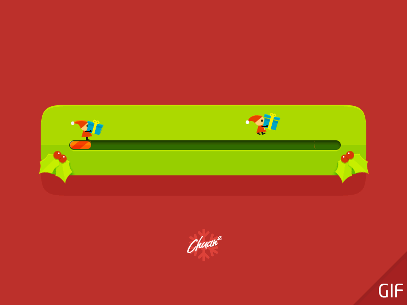 创意类的条形进度条设计