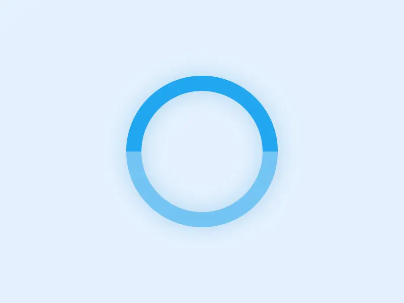 圆形进度条设计