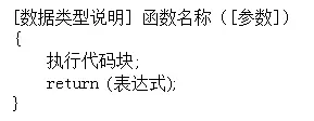 自定义函数