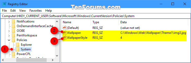 Name:  Specify_desktop_background_regedit-1.png
Views: 4735
Size:  28.5 KB