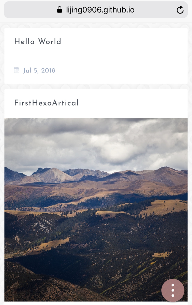 移动端首页效果