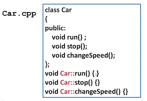 同文件类外定义