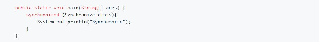 Java编程——从JVM的角度分析Synchronize 关键字原理