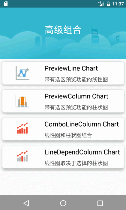 PreviewLine Chart