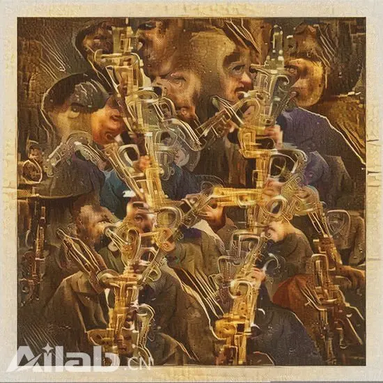 谷歌人工智能抽象画 卖一万美元一张