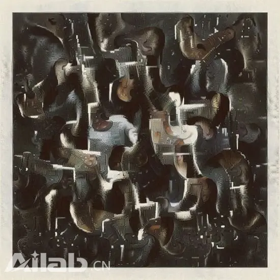 谷歌人工智能抽象画 卖一万美元一张