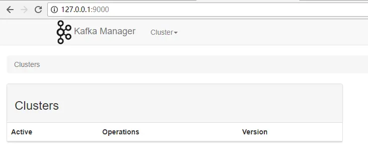 kafka manager ui